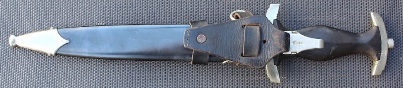 SS Dienstdolch mit Steilgehänge Hersteller Pack