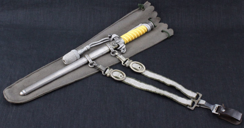 Heeresoffiziersdolch Filztasche